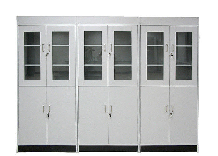 Hospital Lockable 900mm Laboratory Storage Cabinet Epoxy Powder Coating